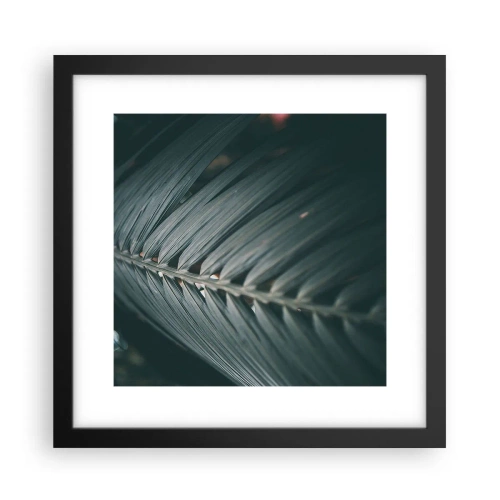 Poster in black frame - Precision of Nature - 30x30 cm