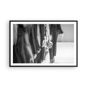 Poster in black frame - Stylish Parade - 91x61 cm