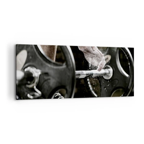 Canvas picture - Challenge Accepted! - 120x50 cm