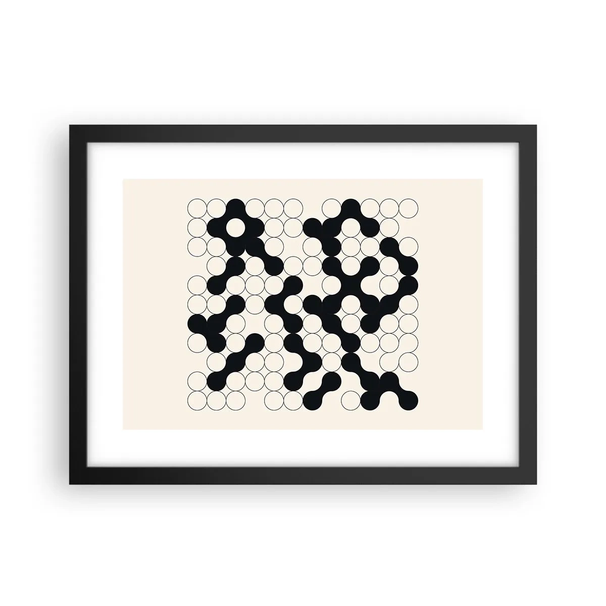 Poster in black frame - Chinese Play - Variation - 40x30 cm