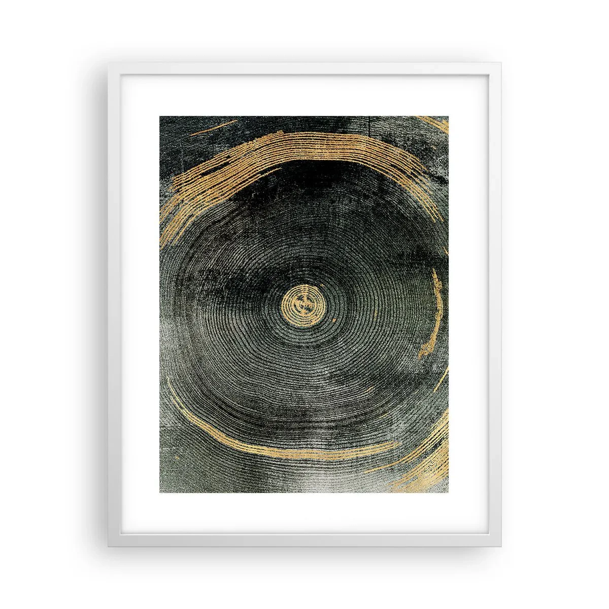 Poster in white frmae - Change and Persistance - 40x50 cm