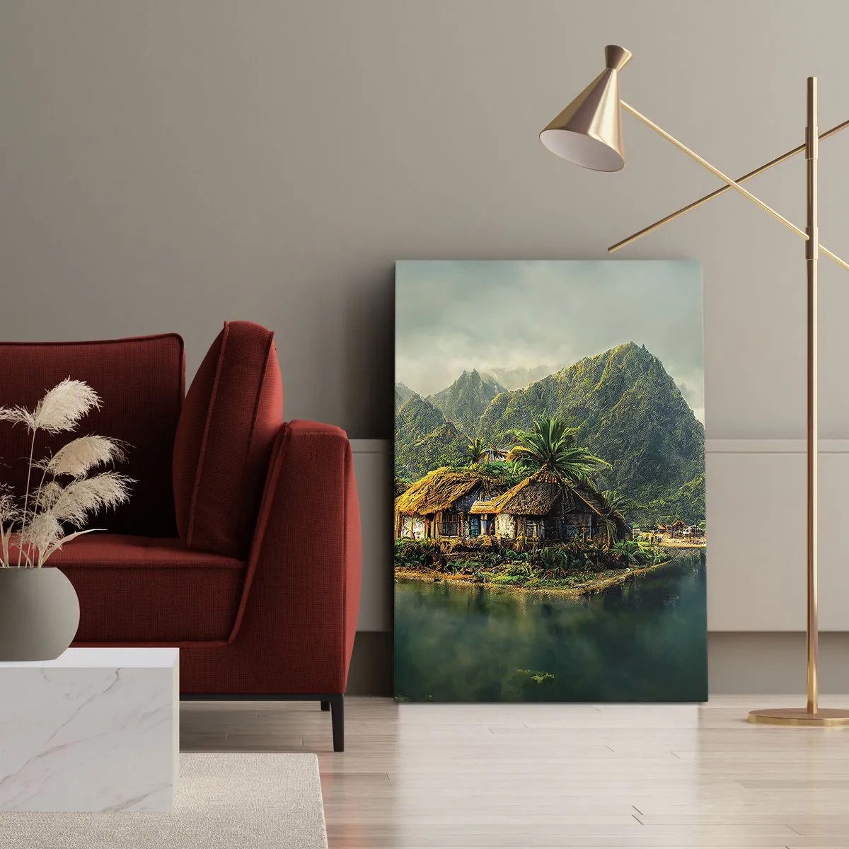 Canvas picture - Tropical Paradise - 80x120 cm