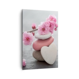 Canvas picture - Bliss with Cherry Blossom - 80x120 cm