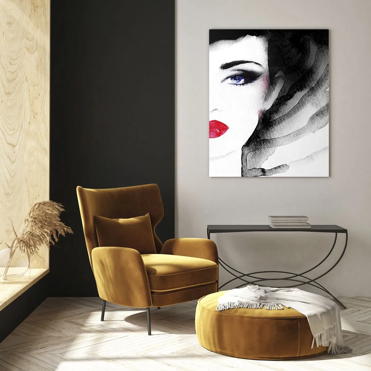 Glass picture - Rejects and Attracts - 50x70 cm
