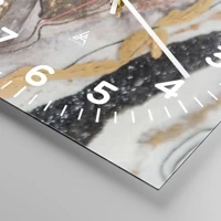 Clock face with numbers