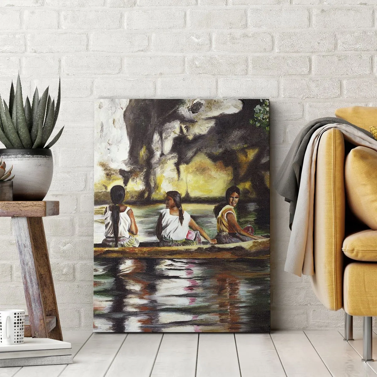 Canvas picture - Polinesian Paradise - 70x100 cm