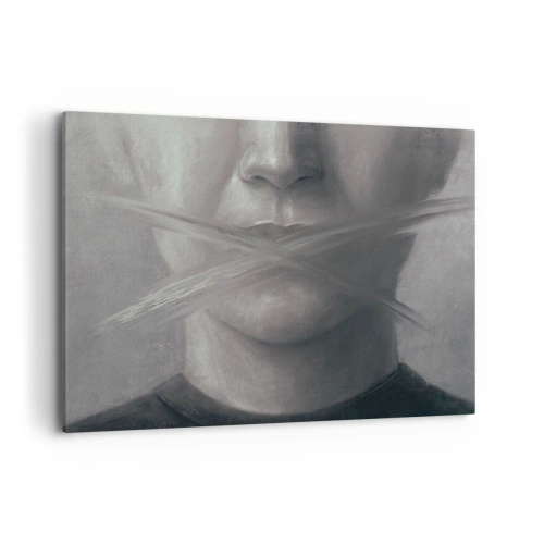 Canvas picture - Not a Word - 100x70 cm