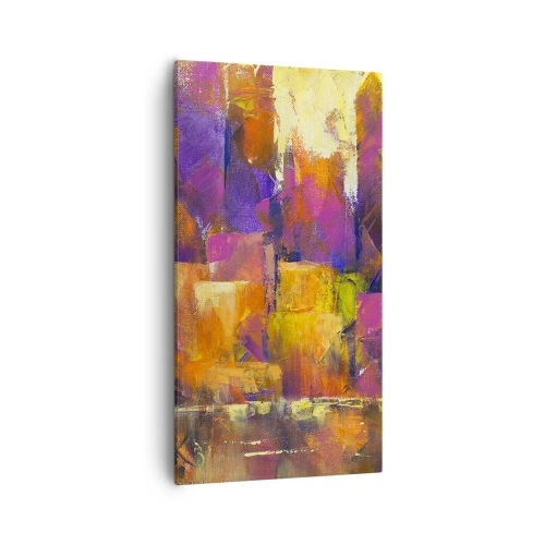 Canvas picture - Metropolitan Composition - 55x100 cm