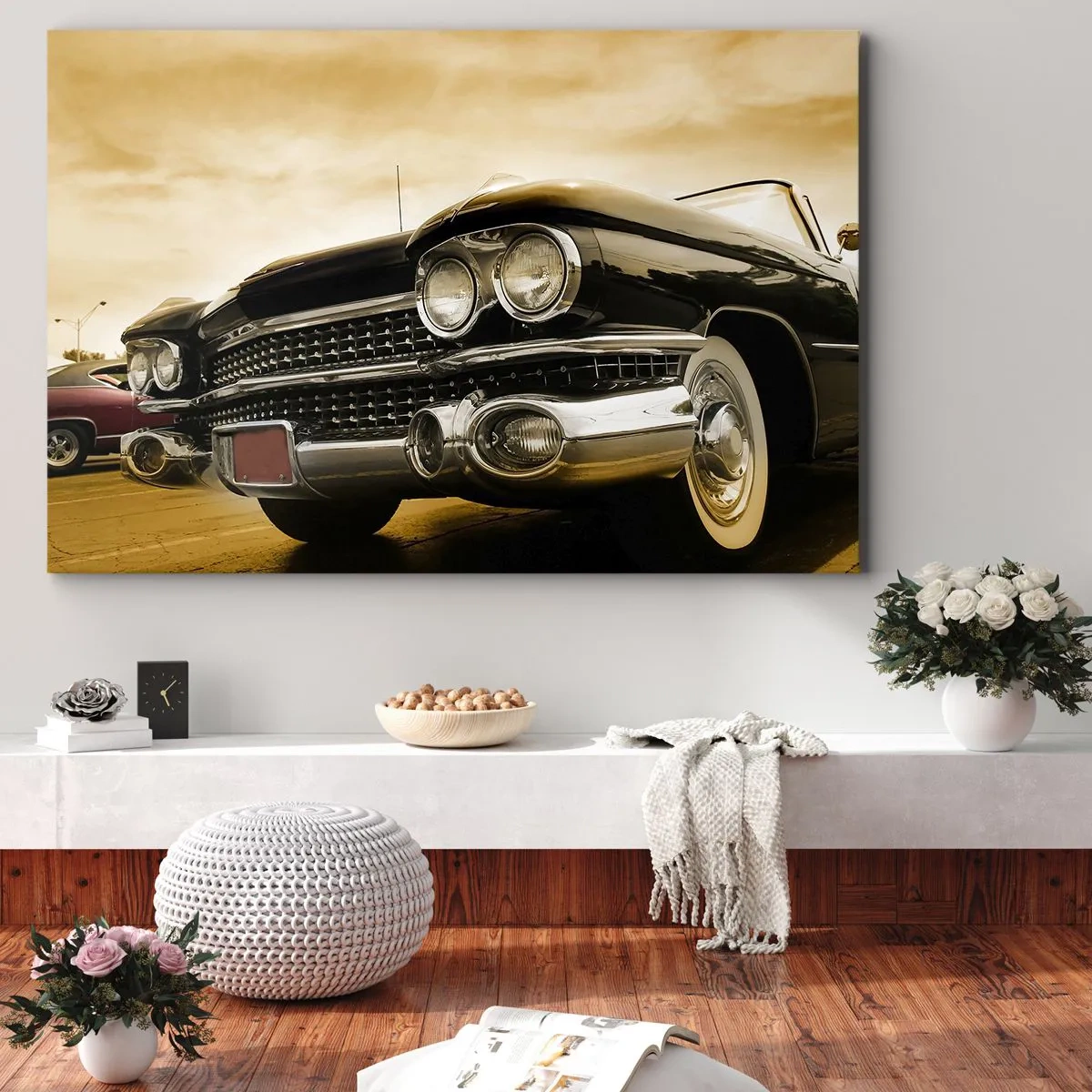 Canvas picture - Classics Never Passes Away - 120x80 cm