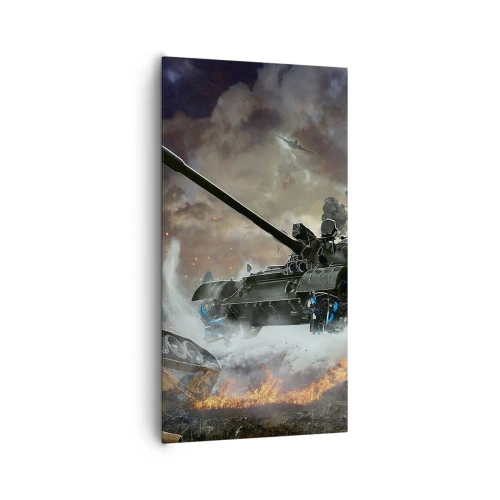 Canvas picture - Battle Is Scary and Beautiful - 65x120 cm