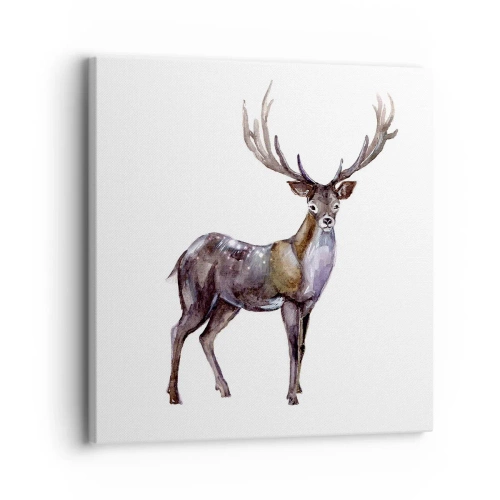Canvas picture - King of Northern Forest - 30x30 cm