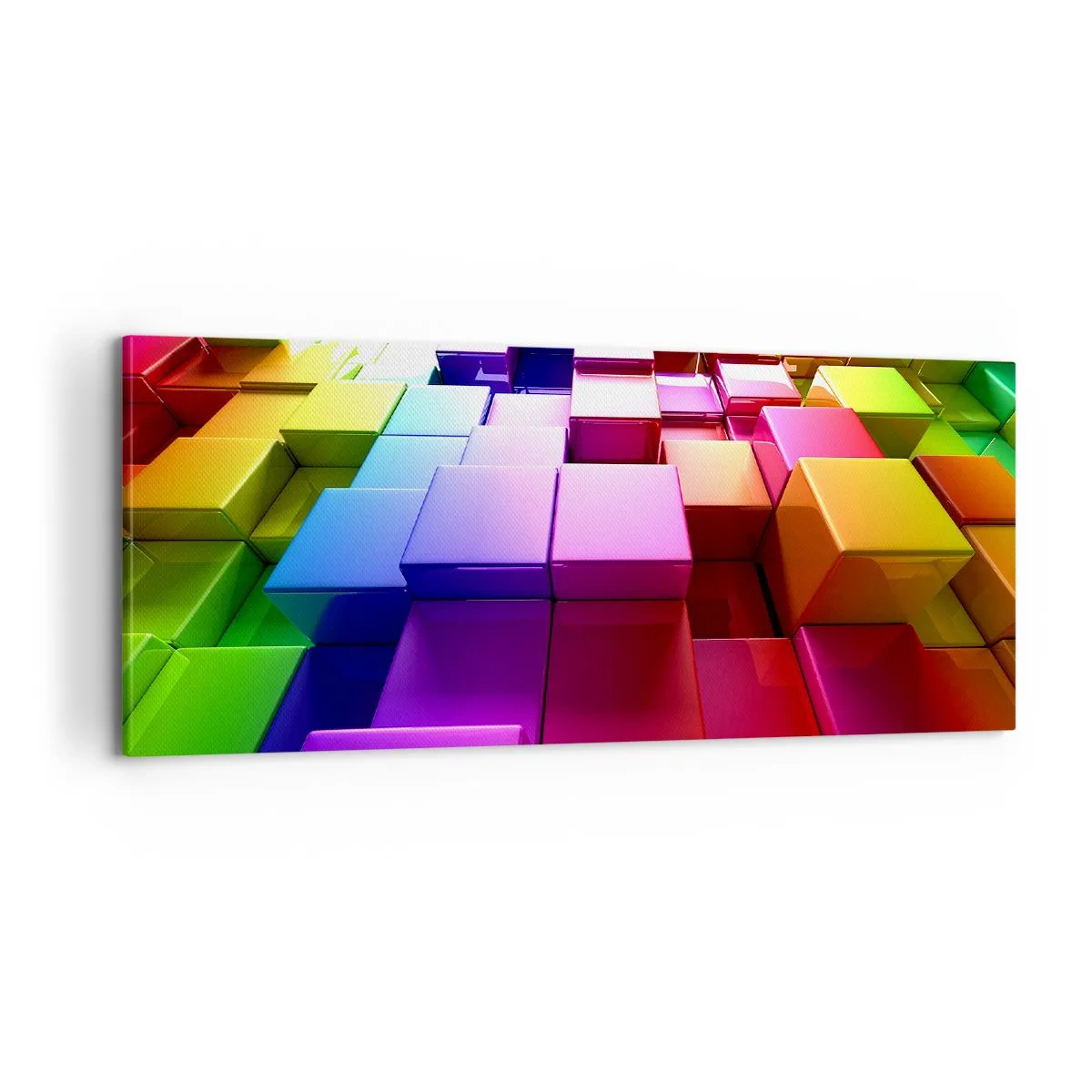 Canvas picture - Optical Harmony - 100x40 cm
