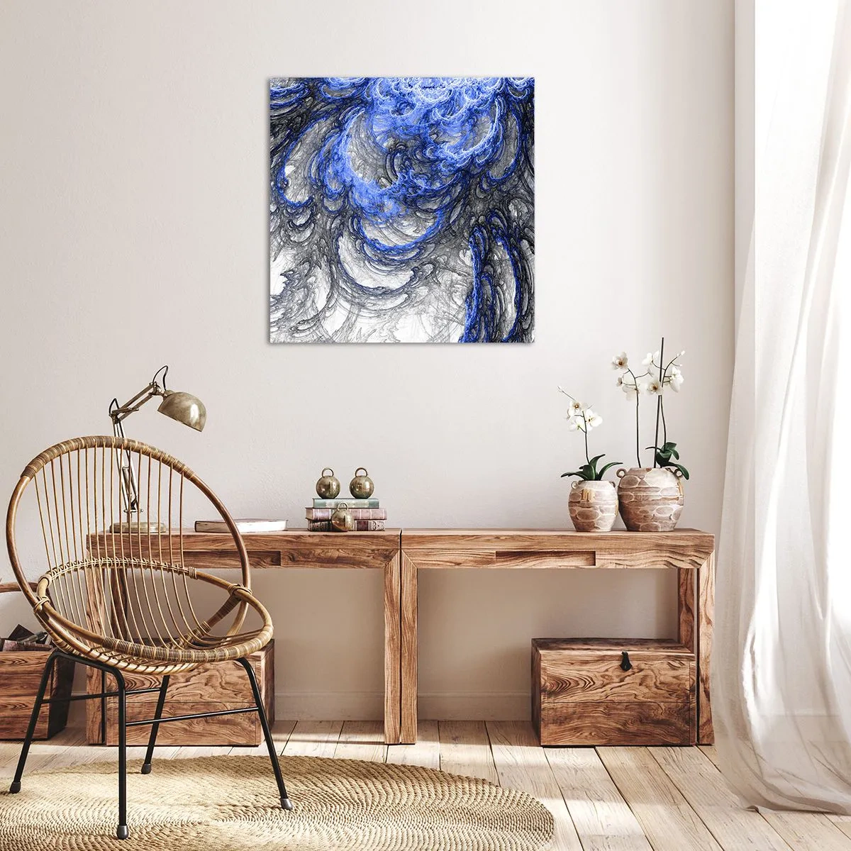 Canvas picture - Birth of a Wave - 50x50 cm