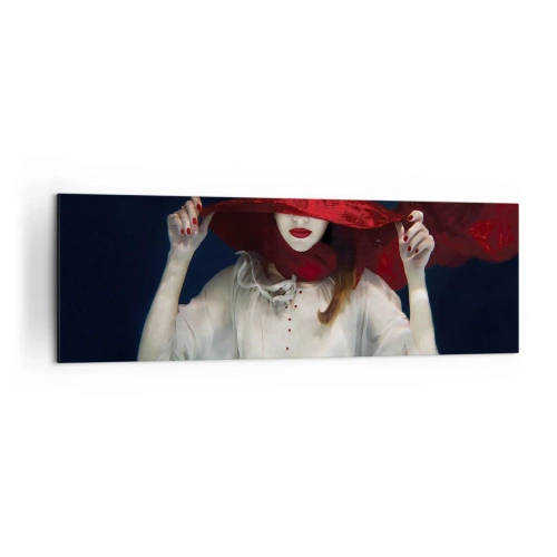 Canvas picture - Mysterious Woman - 160x50 cm