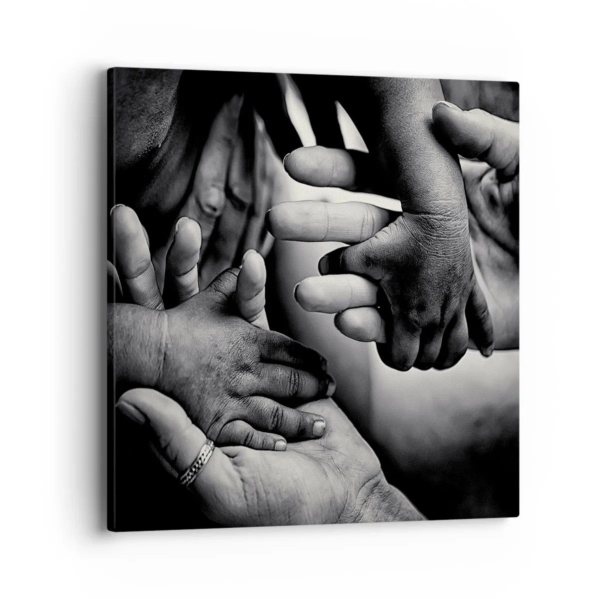 Canvas picture - To be a Man - 40x40 cm