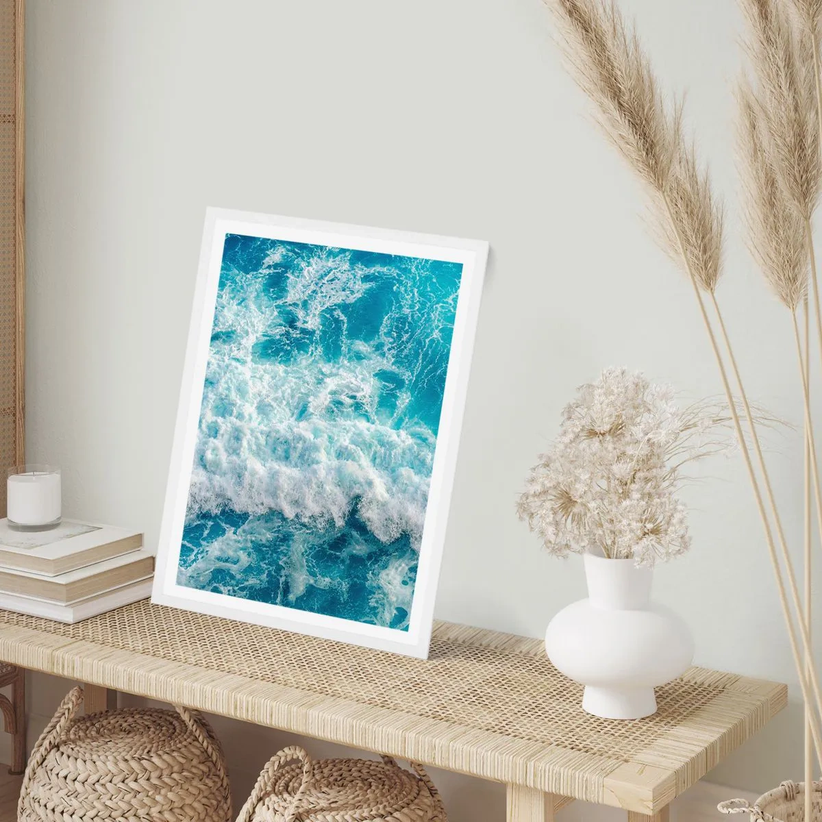 Poster in white frmae - Jouful and Loud - 40x50 cm