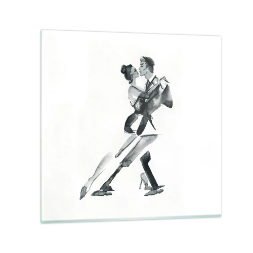 Glass picture - In One Rhythm - 40x40 cm