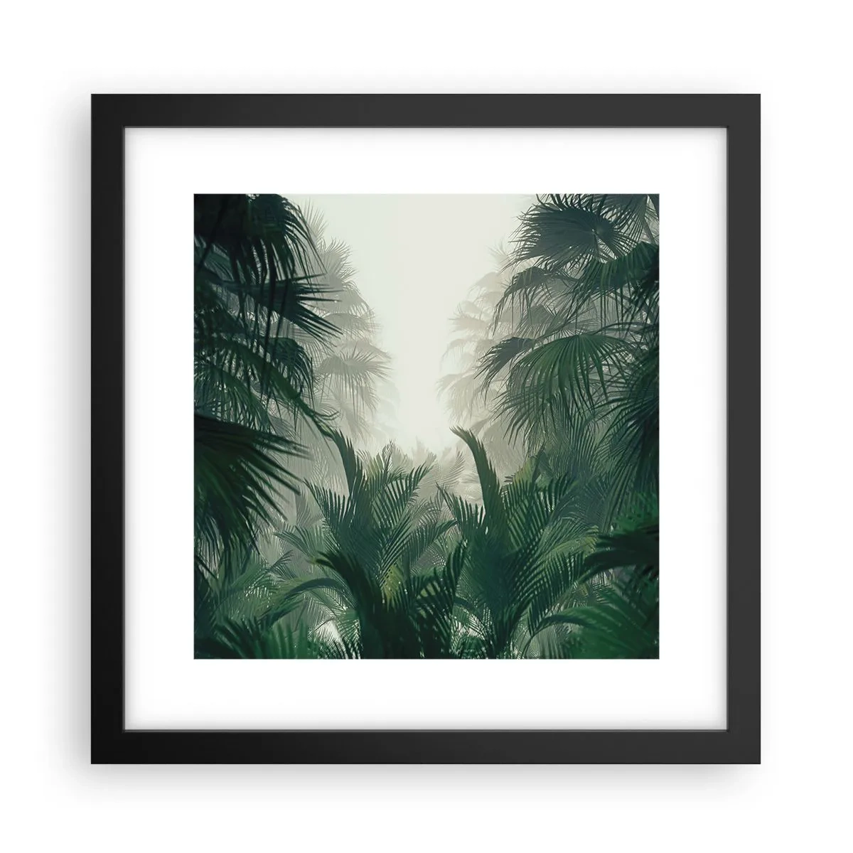 Poster in black frame - Tropical Secret - 30x30 cm