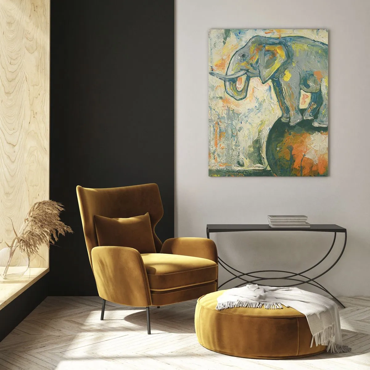 Glass picture - Long Live the Circus! - 70x100 cm