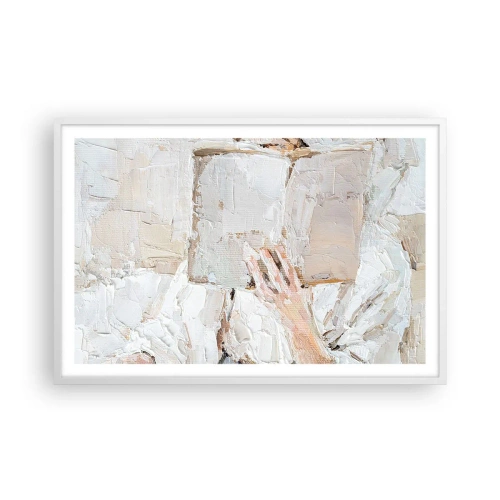 Poster in white frmae - In Another World - 91x61 cm