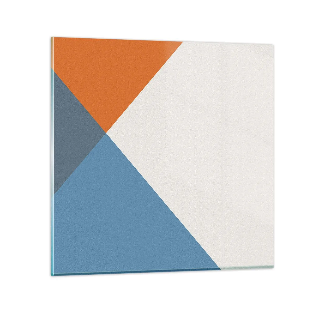 Glass picture - At an Angle… - 30x30 cm