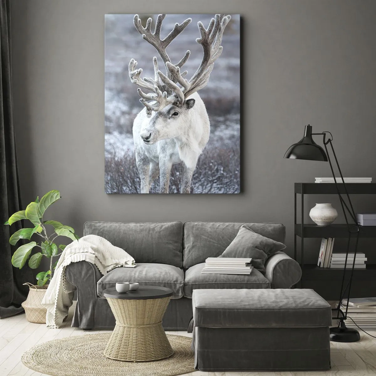 Canvas picture - Portrait in the Sun - 70x100 cm