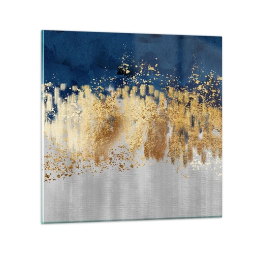 Glass picture - Modern Composition and Twinkle - 70x70 cm