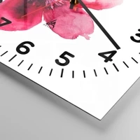 Clock face with numbers