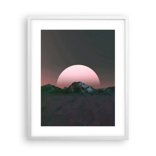 Poster in white frmae - In a Neighbouring Galaxy - 40x50 cm