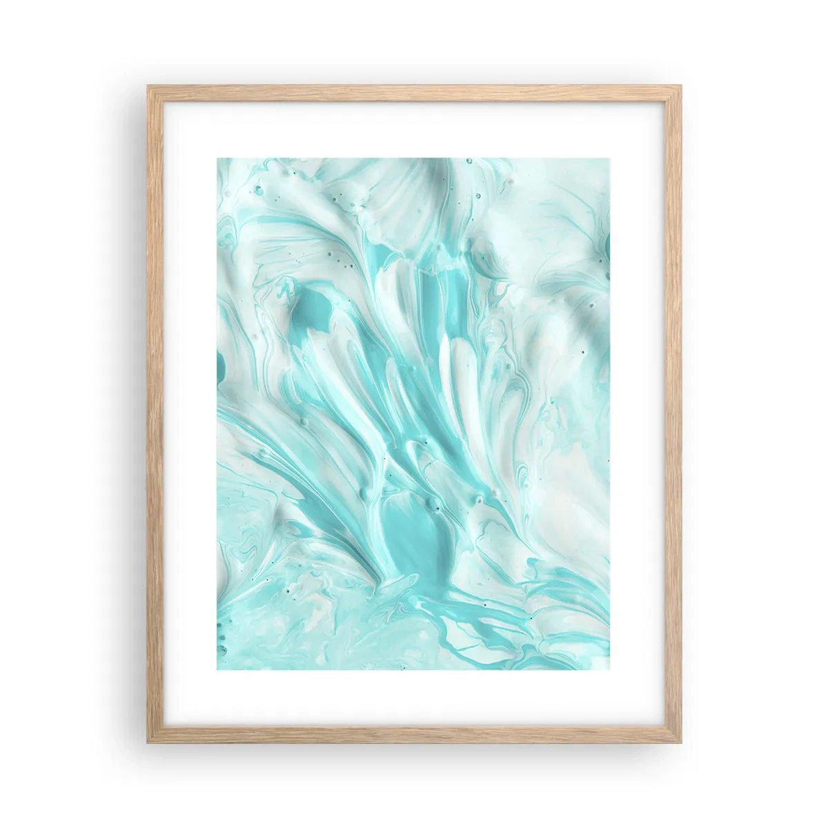 Poster in light oak frame - Together Forever - 40x50 cm