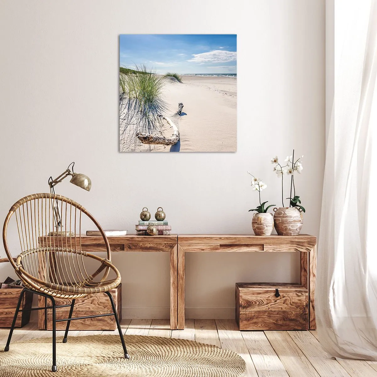 Canvas picture - The Most Beautiful? Baltic One - 50x50 cm