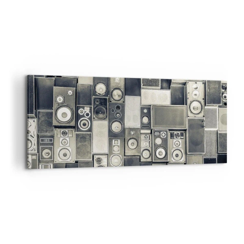 Canvas picture - And Music Is Playing - 120x50 cm