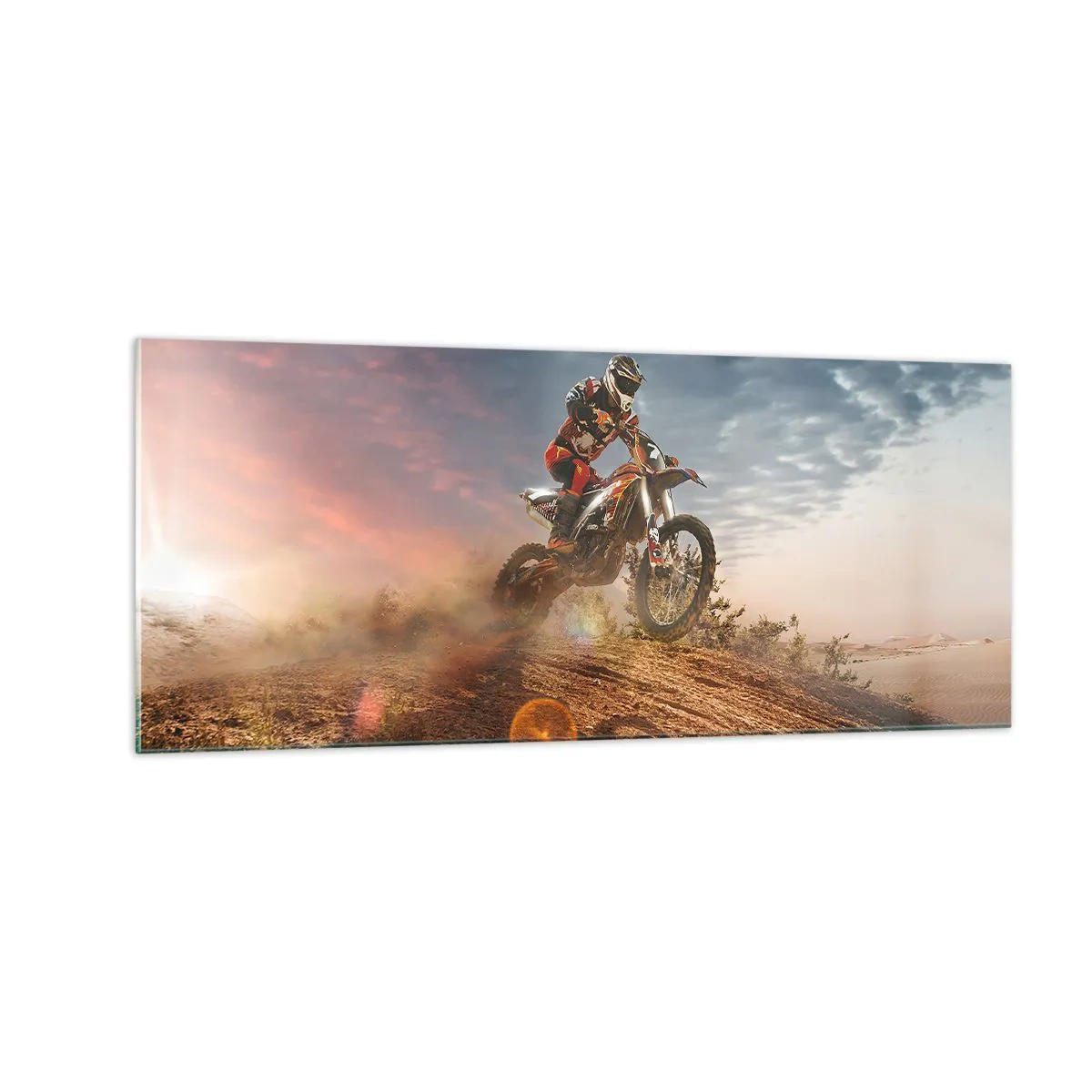 Glass picture - For Victory - 100x40 cm