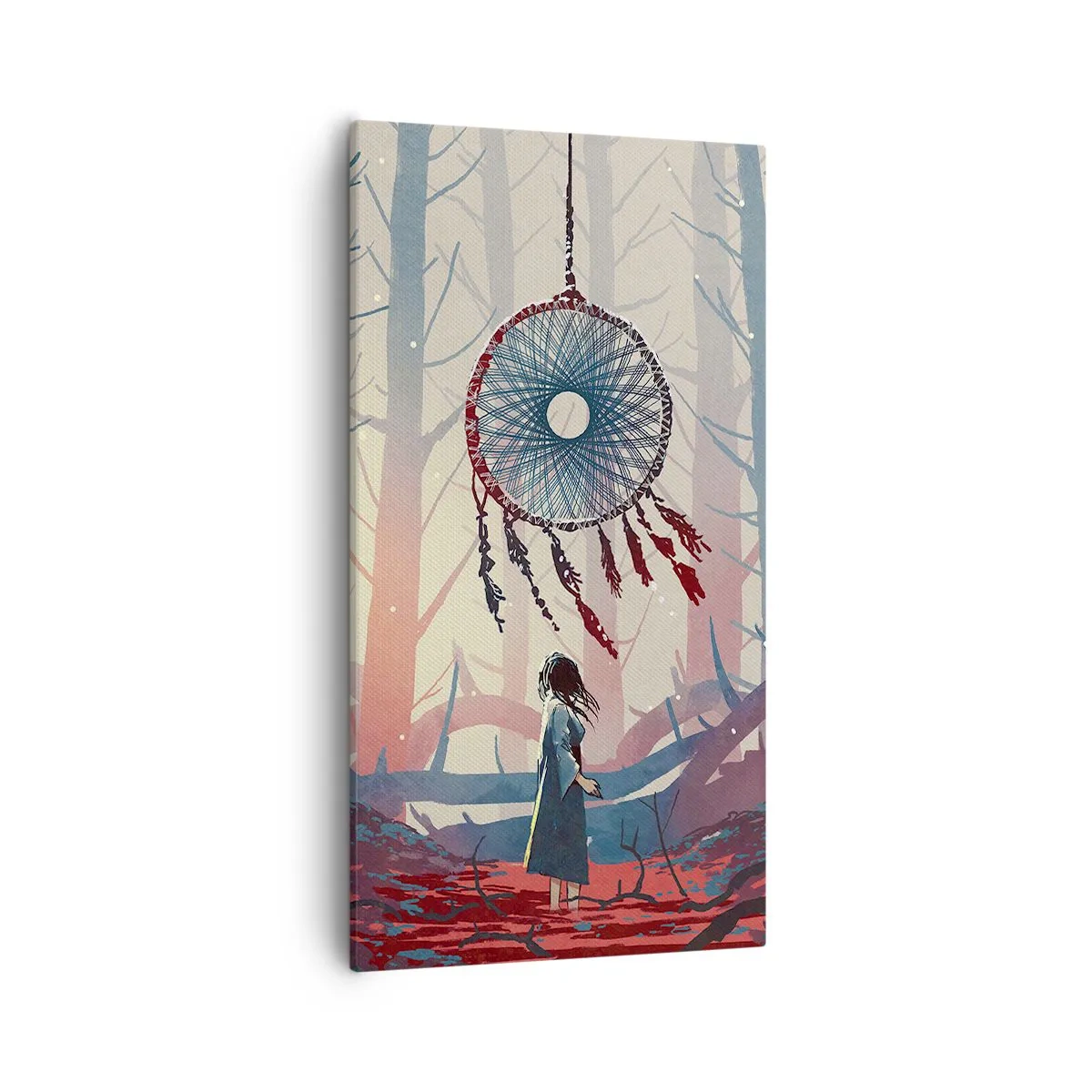 Canvas picture - Mysterious Ritual of Life - 55x100 cm