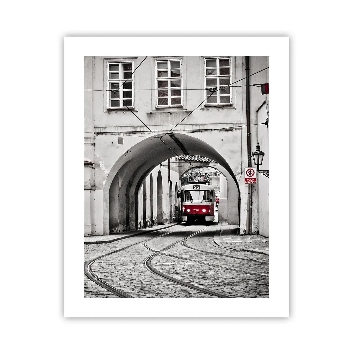 Poster - Through City Labirynth - 40x50 cm