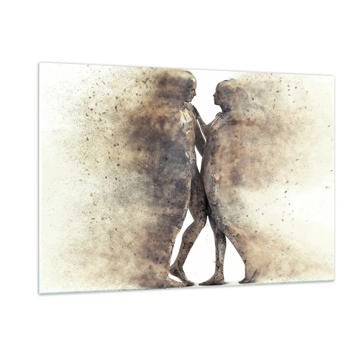 Glass picture - From Dust They Rose to Love - 120x80 cm
