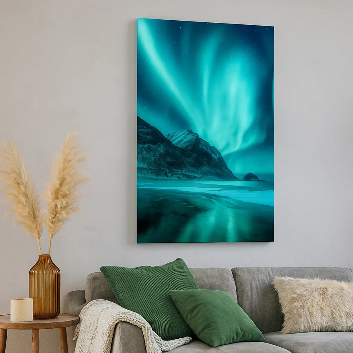 Canvas picture - Miracles of the North - 50x70 cm