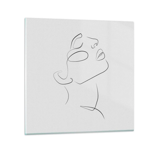 Glass picture - Meanders of a Dream - 40x40 cm