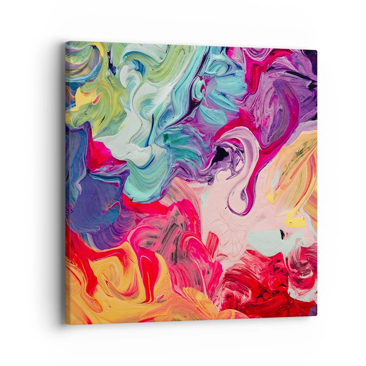 Canvas picture - Birth of Colours - 40x40 cm