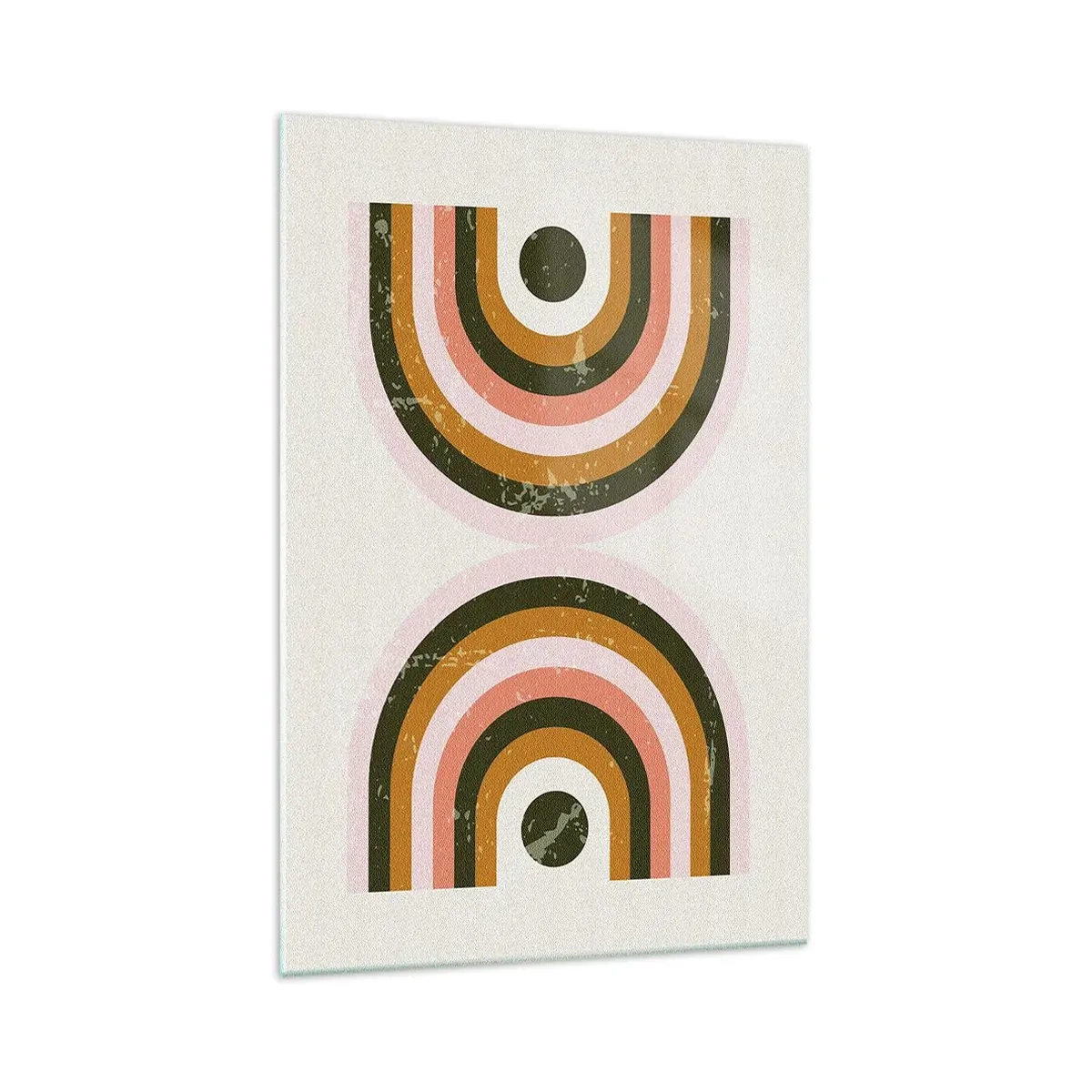 Glass picture - Twin Abstract - 70x100 cm