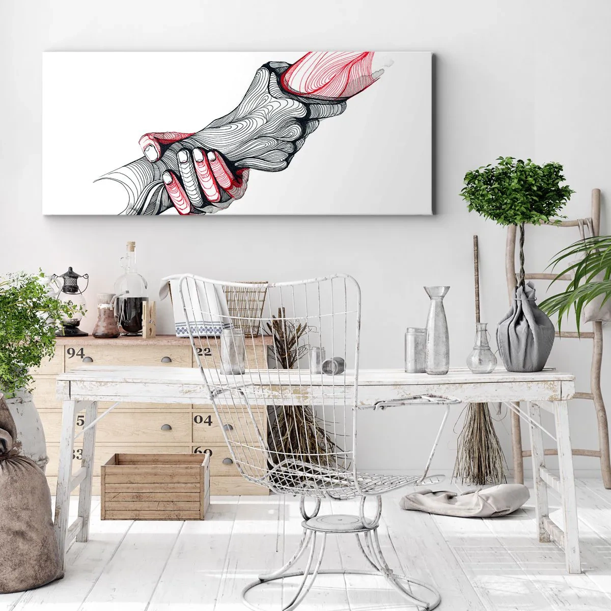 Canvas picture - You Are in Good Hands - 100x40 cm