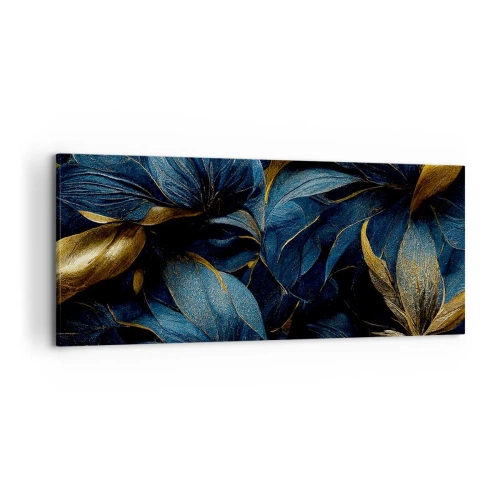 Canvas picture - Lined with Gold - 120x50 cm