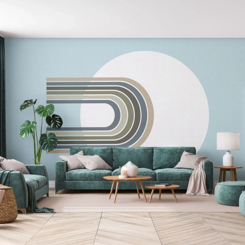 Self-Adhesive Photo Wallpaper Deluxe Sticker - Irresistible Attraction - Abstraction, Graphics, Piece - 150x105 cm
