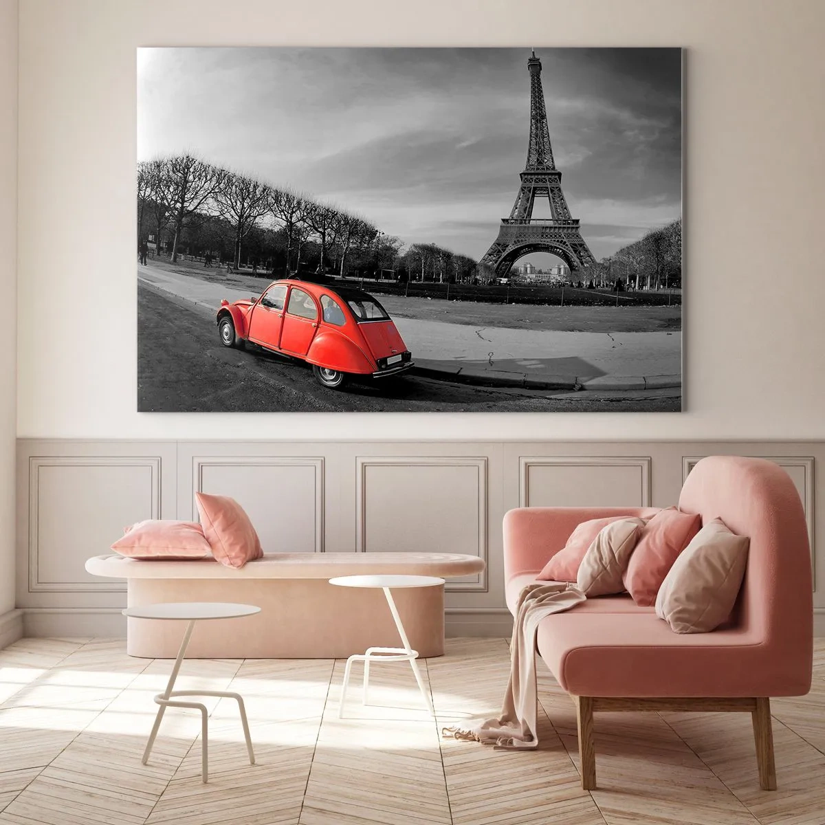Glass picture - More Parisian than Paris - 100x70 cm