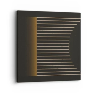 Canvas picture - Investigating Darkness - 40x40 cm