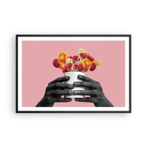 Poster in black frame - Apotheosis of Life - 91x61 cm