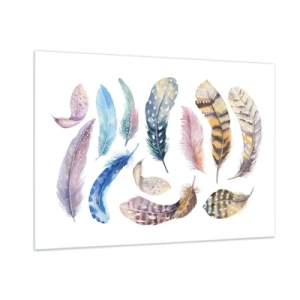 Glass picture - Light As a Feather - 100x70 cm