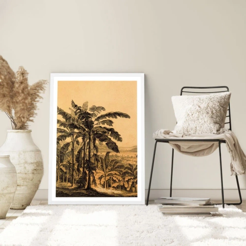 Poster in white frmae - In Colonial Character - 50x70 cm