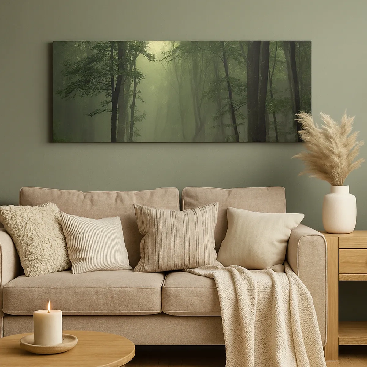 Canvas picture - Before It Wakes Up - 30x30 cm