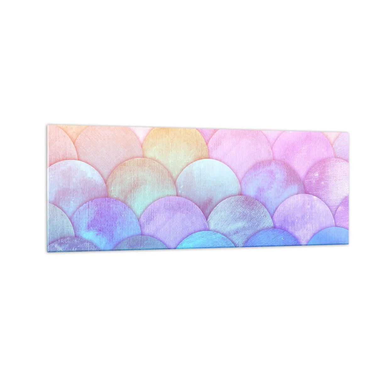 Glass picture - Pearl Scale - 140x50 cm